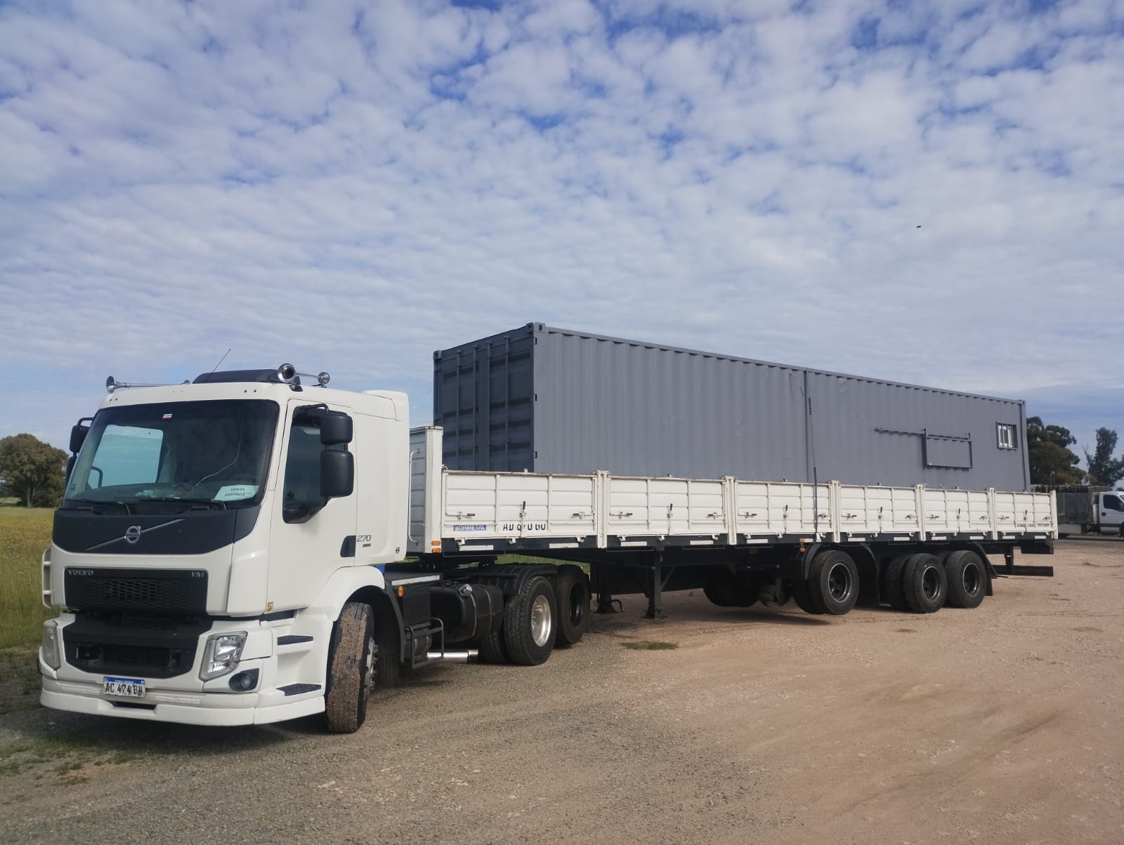 Flota de camiones Transporte Pipes